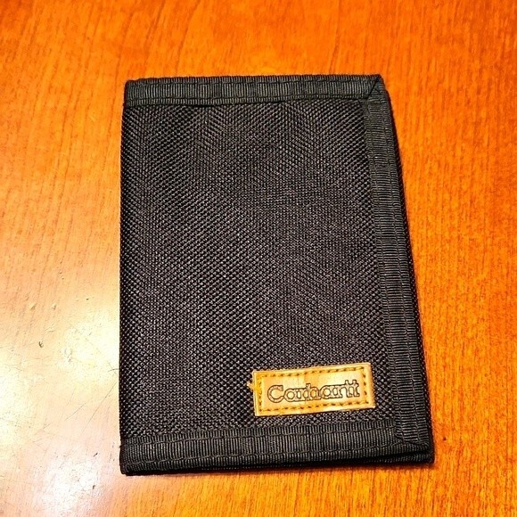 Carhartt Black Foldable Wallet - Picture 1 of 5